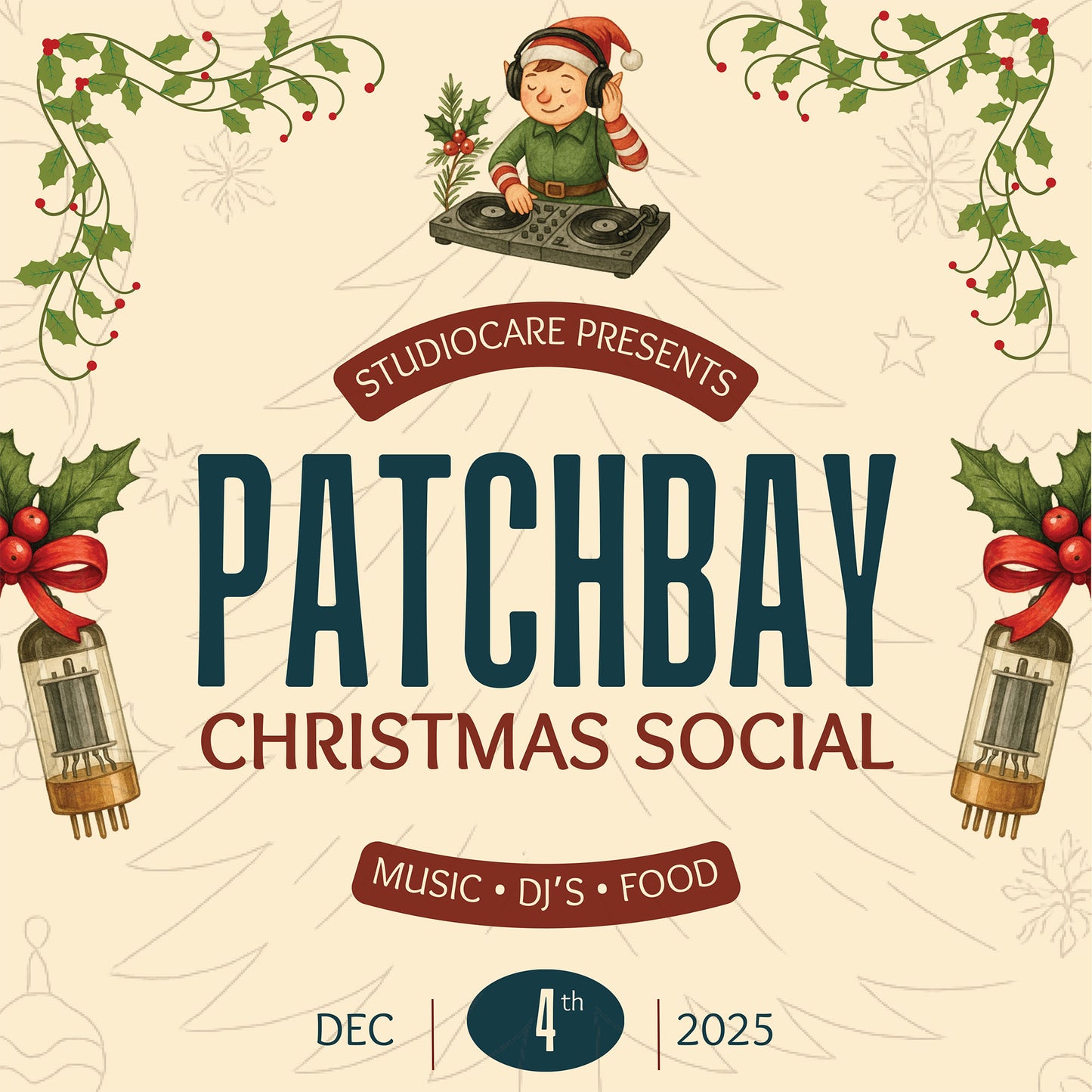 Patchbay Christmas Social - 4th December 2025
